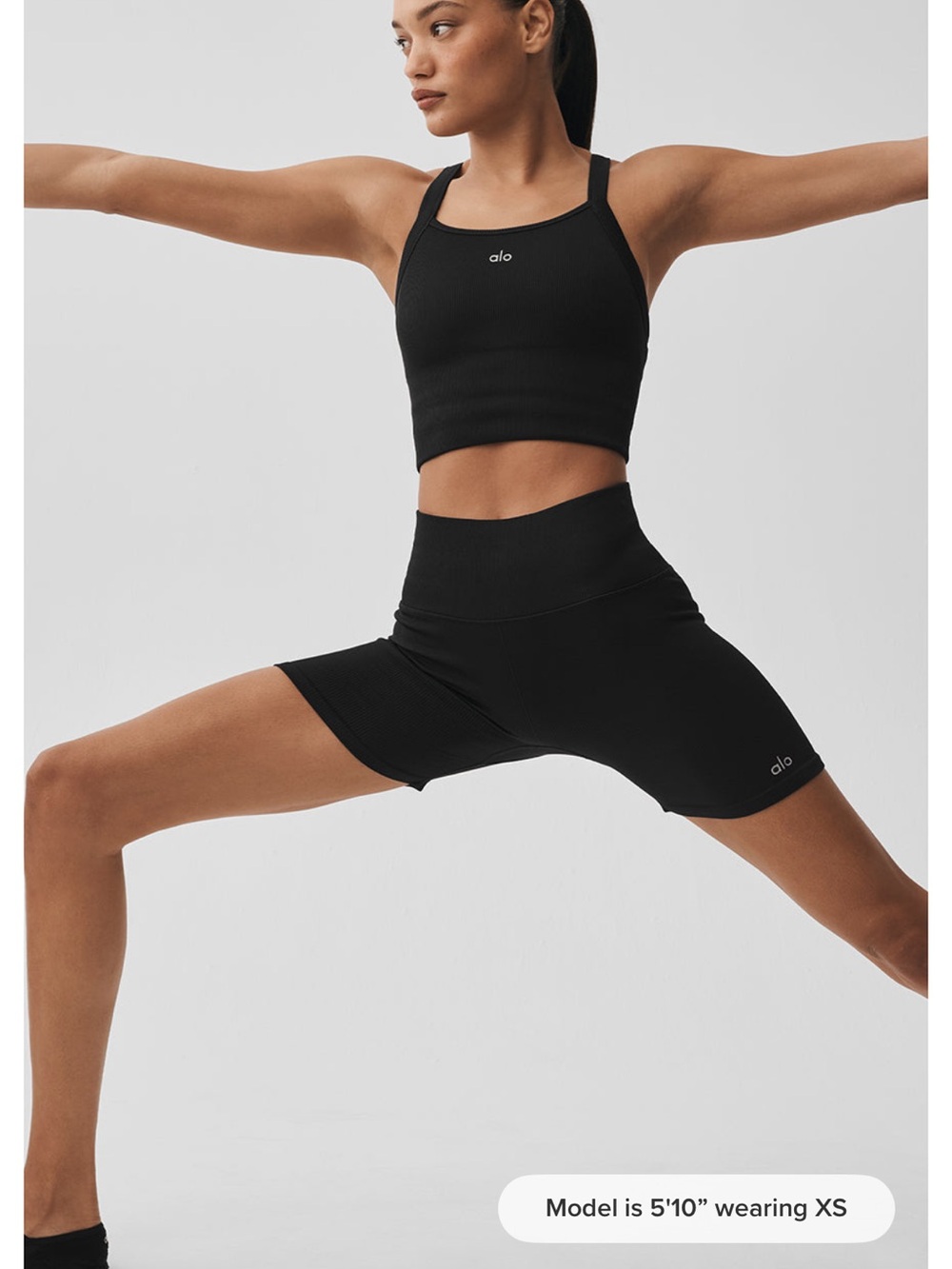 ALO 5” Seamless Ribbed Favorite Shorts